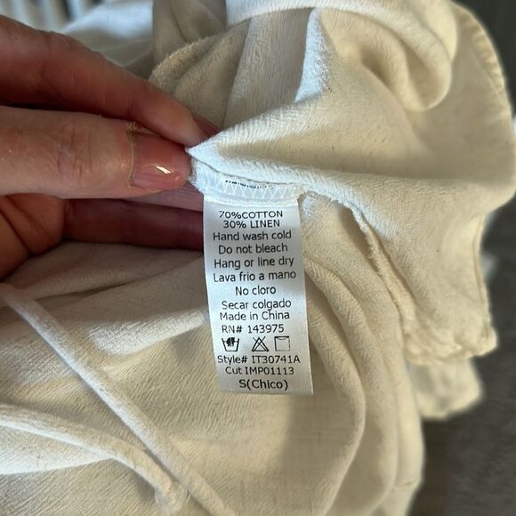 Ivory Peasant Top - Picture 8 of 8